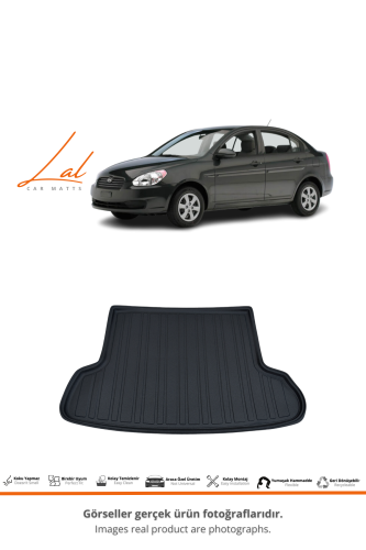 Lal Hyundai Accent Era 2006 - 2016 3D Bagaj Havuzu - 1