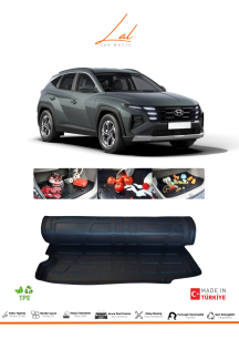 Lal Hyundai Tucson 2021+ 3D Bagaj Havuzu