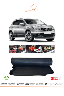 Nissan Qashqai 3D Bagaj Havuzu 2007-2014