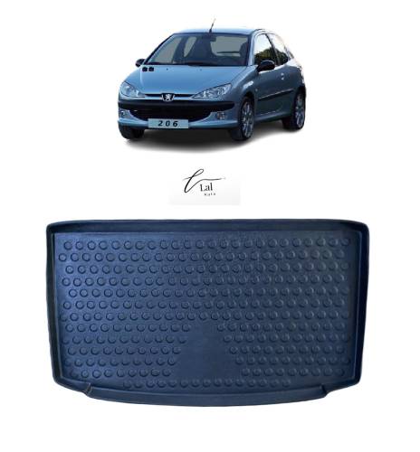 Lal Peugeot 206 206+ Uyumlu 3D Bagaj Havuzu - 1