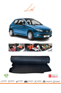 Lal Peugeot 206 & 206+ 3D Bagaj Havuzu