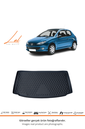 Lal Peugeot 206 & 206+ 3D Bagaj Havuzu - 1