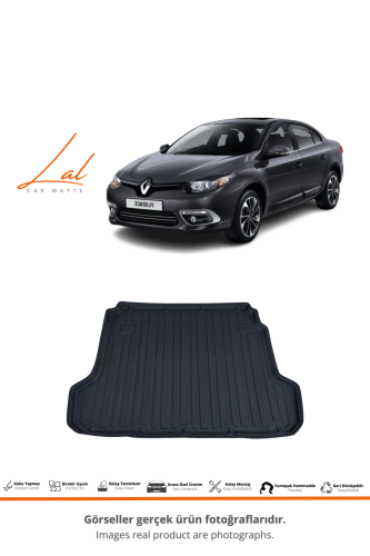 Lal Renault Fluence Uyumlu 3D Bagaj Havuzu - 1