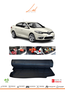 Renault Fluence 3D Bagaj Havuzu 2009-2016