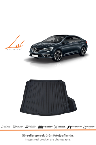 Renault Megane 4 Sedan Sağ Cepli 3D Bagaj Havuzu 2016+ - 1