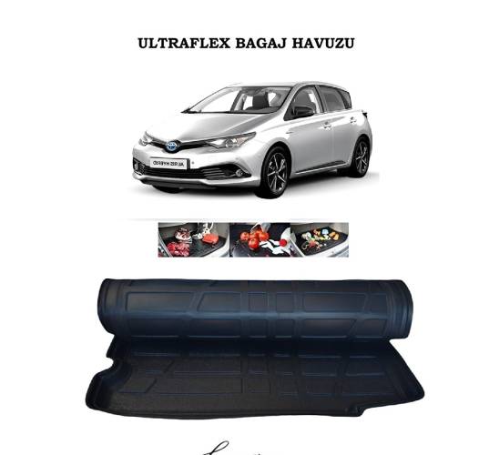 Lal Toyota Auris 2013-2019 Uyumlu 3D Bagaj Havuzu - 0