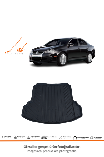 Lal Volkswagen Jetta 2004-2010 Uyumlu 3D Bagaj Havuzu - 1