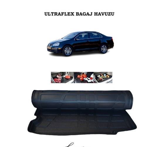 Lal Volkswagen Jetta 2004-2010 Uyumlu 3D Bagaj Havuzu - 0