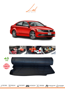 Lal Volkswagen Jetta Trendline 2011-2020 Uyumlu Cepli 3D Bagaj Ha