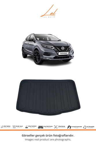 Nissan Qashqai 2014-2021 3D Havuzlu Paspas Alt Bagaj Havuzu Seti - 3