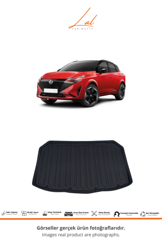 Nissan Qashqai E-Power 3D Havuzlu Paspas Alt Kademe Bagaj Havuzu Seti 2022+ - 3