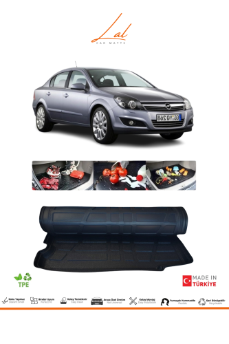 Opel Astra H Sedan 3D Bagaj Havuzu 2007-2015 - 0