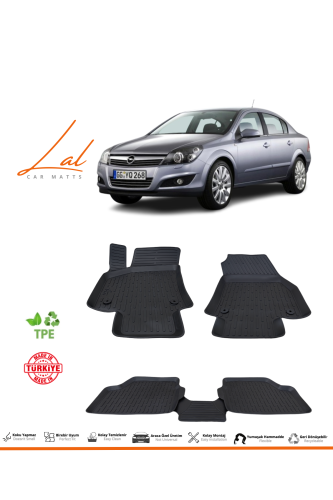 Opel Astra H Sedan 2004-2013 3D Havuzlu Paspas - 0