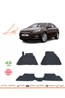 Opel Astra J Sedan2010-2019 3D Havuzlu Paspas