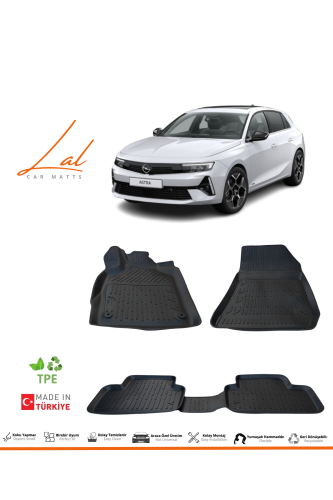 Opel Astra L 3D Havuzlu Paspas 2022+ - 0