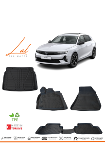 Opel Astra L 3D Havuzlu Paspas Alt Kademe Bagaj Havuzu Seti 2022+