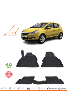 Opel Corsa D 3D Havuzlu Oto Paspas