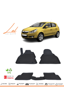 Opel Corsa D 3D Havuzlu Oto Paspas 2007-2014