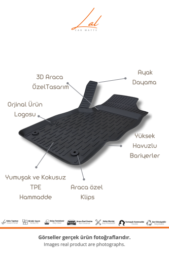 Opel Corsa D 3D Havuzlu Paspas Bagaj Havuzu Seti 2007-2014 - 2
