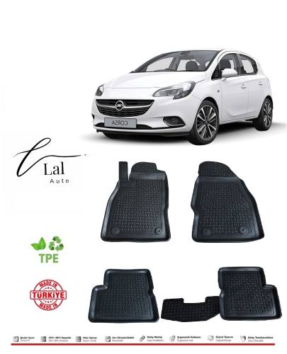 Opel Corsa E 3D Havuzlu Paspas - 0