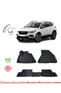 Opel Grandland X 2017-2021 3D Havuzlu Paspas