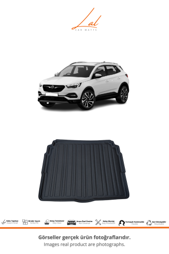 Opel Grandland X 3D Havuzlu Paspas Alt Kademe Bagaj Havuzu Seti 2017-2024 - 3