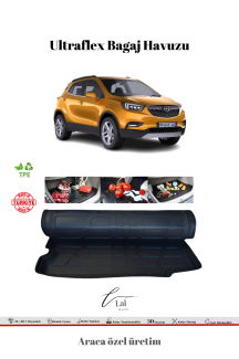 Opel Mokka 2012-2020 3D Bagaj Havuzu