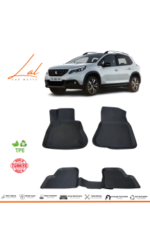 Peugeot 2008 2013-2019 3D Havuzlu Paspas