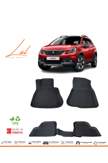 Peugeot 2008 3D Havuzlu Paspas 2013-2019