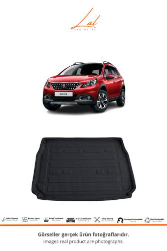 Peugeot 2008 3D Havuzlu Paspas Bagaj Havuzu Seti 2013-2019 - 3