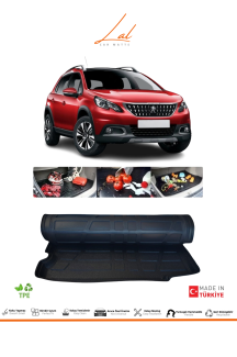 Peugeot 2008 Crossover 3D Bagaj Havuzu 2013-2019