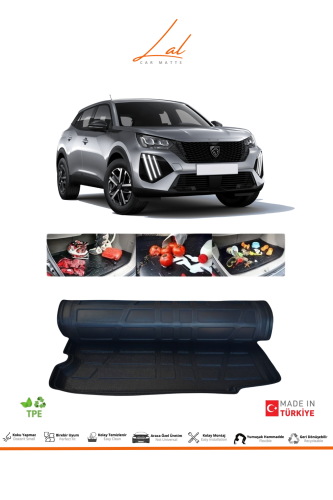 Peugeot 2008 3D Üst Kademe Bagaj Havuzu 2019+ - 0