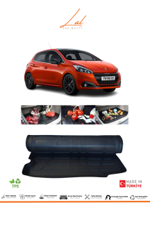 Peugeot 208 3D Bagaj Havuzu 2013-2019