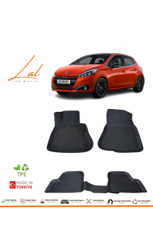 Peugeot 208 3D Havuzlu Paspas 2013-2019