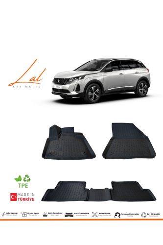 Peugeot 3008 3D Havuzlu Paspas 2016-2024 - 0