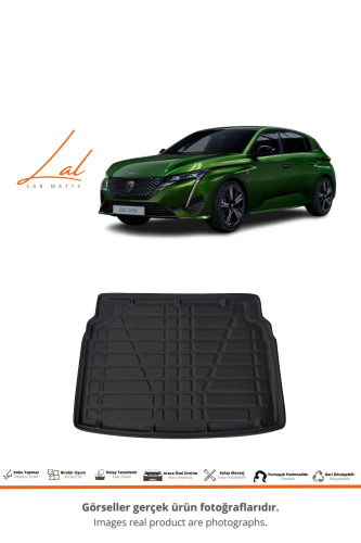 Peugeot 308 2022+ 3D Bagaj Havuzu - 1