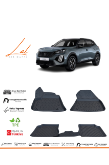 Peugeot E 2008 Elektirikli 3D Havuzlu Paspas 2022+