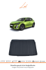 Peugeot E 208 Elektrikli 3D Havuzlu Paspas Bagaj Havuzu Seti 2022+ - Thumbnail (4)