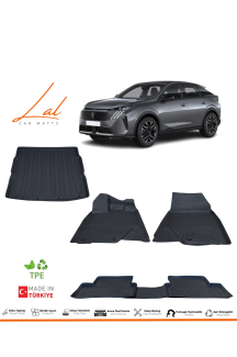Peugeot E 3008 (elektrikli) 3D Havuzlu Paspas Alt Kademe Bagaj Havuzu Seti 2024+