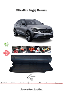 Renault Austral 2023+ 3D Bagaj Havuzu