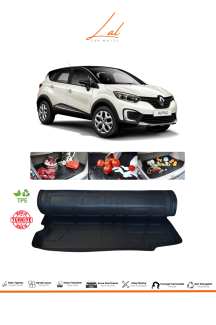 Renault Captur 2013-2020 3D Bagaj Havuzu