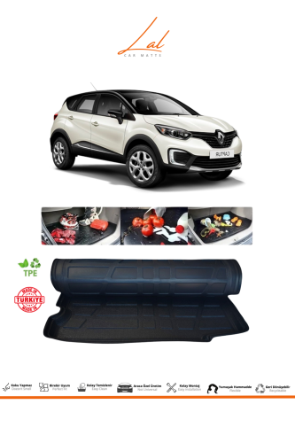 Renault Captur 2013-2020 3D Bagaj Havuzu - 0