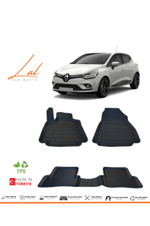 Renault Clio 4 Hatchback 3D Havuzlu Paspas 2012-2019
