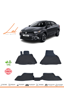 Renault Fluence 2009 Sonrası 3D Havuzlu Paspas