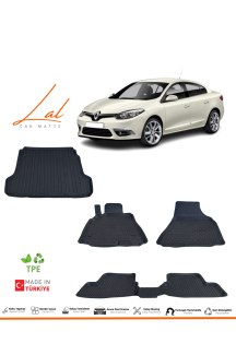 Renault Fluence 3D Havuzlu Paspas Bagaj Havuzu Seti 2009-2016
