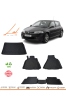 Renault Megane 2 Hatchback 2004-2009 3D Havuzlu Paspas Bagaj Havuzu Seti - Thumbnail (1)