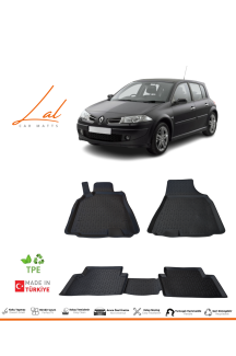 Renault Megane 2 Hatchback 3D Havuzlu Paspas 2002-2009