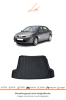 Renault Megane 2 Sedan 3D Havuzlu Paspas Bagaj Havuzu Seti 2002-2009 - Thumbnail (4)