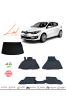 Renault Megane 3 (Hatchback-Coupe) 2009-2015 3D Havuzlu Paspas Bagaj Havuzu Seti - Thumbnail (1)