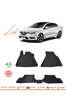 Renault Megane 4 Sedan 3D Havuzlu Paspas